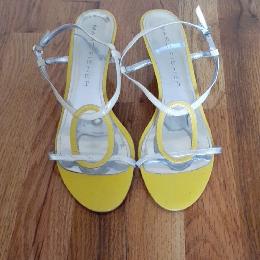 Marc Fisher wedge sandals